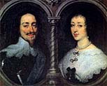 Charles the First of England and Henrietta of France